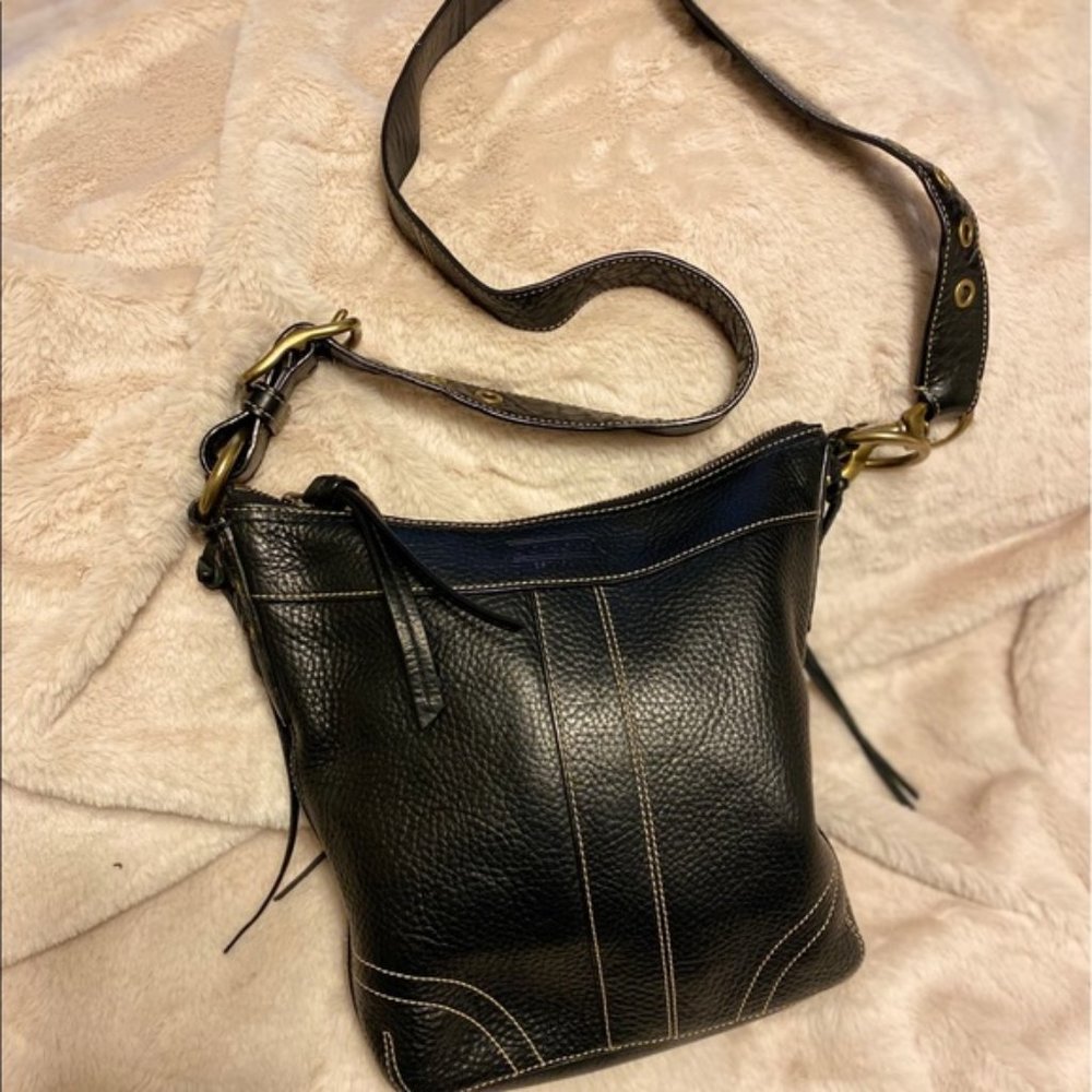 Coach Black Leather Purse